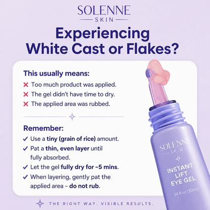 Solenne Skin Instant Lift Eye Gel